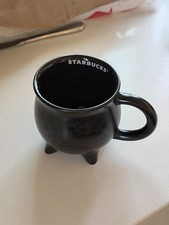 Starbucks 2026 Halloween Cauldron 14oz Black Mug New Release picture