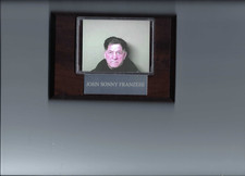 JOHN SONNY FRANZESE PLAQUE MAFIA ORGANIZED CRIME MOBSTER MOB MUG SHOT picture