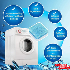 Washing Machine Cleaner Tablets 24 Pack Enzyme Deep Clean Front Load Washer picture