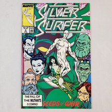 Silver Surfer #6 Dec 1987 Marvel Comics Fantastic 4 FN/VF 7.0 Steve Englehart picture