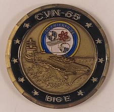 NEW USN -U.S. NAVY-USS ENTERPRISE- CVN-65 - BIG E- Challenge Coin-Free Shipping picture