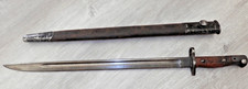WWI British Pattern 1907 Sanderson Bayonet with Scabbard picture