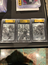 BGS 10 DBS Silver Alt Art 3-Card Lot BT20-003 BT20-086 SD17-02 picture