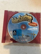 RollerCoaster Tycoon PC CD-ROM Game Hasbro Interactive MicroProse 1999 Classic picture