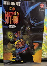 BATMAN/JUDGE DREDD: JUDGMENT ON GOTHAM #1 NM (1991) 1ST PRINT DC COMICS picture