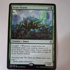 Scute Swarm Zendikar Rising Regular MTG Magic The Gathering card picture