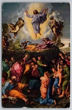 The Transfiguration Vatican, Rome Italy Vintage Postcard picture