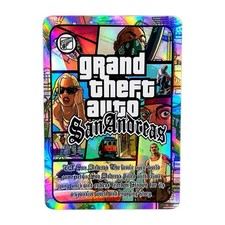 MEGA RARE GTA San Andreas Unjust Nostalgia PS2 Series Trading Card picture