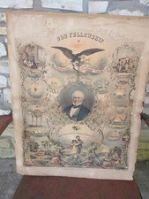 Antique 1866 Strobridge Odd Fellowship Lithograph picture