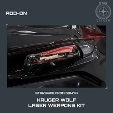 STAR CITIZEN - ADD-ONS - KRUGER WOLF - LASER WEAPONS KIT picture