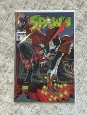 Spawn #8 Todd McFarlane Spider-Man Homage Cover Image Comics NM picture