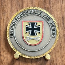 German Army NCO School Lehrgruppe C 2008 Iron Cross Challenge Coin  W#11 picture