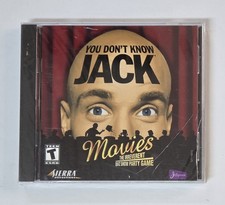 You Don't Know Jack: Movies (PC GAME, 2000) Sierra - Sealed w/Cracke Case picture