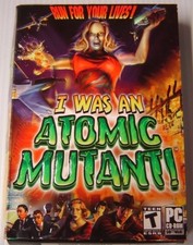 I Was an Atomic Mutant (PC CD-ROM, 2003) Video Game Windows 98 (New, Bent Box) picture