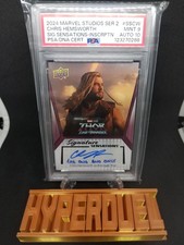 2024 Upper Deck Marvel Studios THOR Ravager Love Thunder Chris Hemsworth Auto  picture