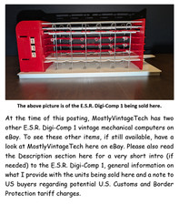 E.S.R. Digi-Comp 1 Vintage Mechanical Digital Computer picture