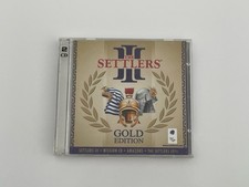 The Settlers 3 Gold Edition PC Game 2 Disc Set w Manual & Game Code Like New picture