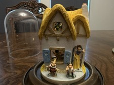 Goebel Olszewski Disney Snow White 7 Dwarfs Complete 1987 Cottage picture