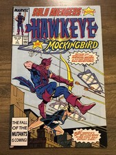 Solo Avengers #1 (1987) Marvel Comics Hawkeye Avengers Series Debut picture