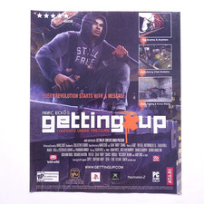 2005 Marc Ecko's Getting Up Game Promo Vintage Print Ad Retro Gaming Wall Art picture
