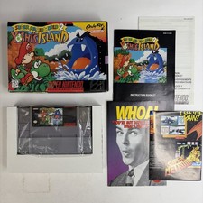 NICE Super Mario World 2: Yoshi's Island (Super Nintendo SNES) CIB w/ Inserts picture