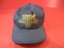 Star Wars Rebel Assault II Playstation 1 PS1 PC Lucas Arts 1995 Promo Cap Hat picture