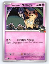 Team Rocket's Mimikyu 097/217 Uncommon Ascended Heroes Pokemon Near Mint picture