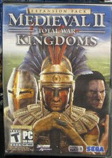 Medieval II Total War Kingdoms Expansion PC Game Factory Sealed US Retail Box picture