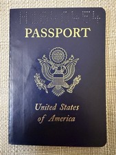 Vintage 1977 U.S. Passport Hans Wolters Germany Immigrant Historical Document picture