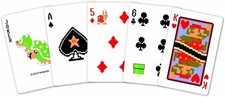 NINTENDO / Mario Trump / Dot / Playing Cards / Rare picture