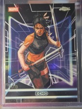 Echo 2026 Topps Neon Chrome Marvel #161 01/10 First On Print  picture