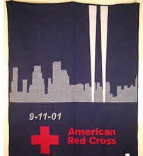 9/11 Pendleton Woolen Mills Commemorative Rare Lmtd Edition Red Cross Blanket picture
