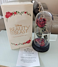 OFFICIAL Disney BEAUTY AND THE BEAST -  The Enchanted Rose Light Dome Lamp