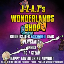 PS/XBOX/PC Tiny Tina's Wonderlands BLIGHTCALLER ASCENDED GEAR NEW CLASS WEAPONS picture
