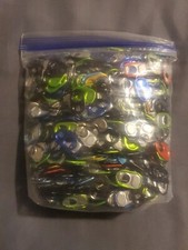 Monster Energy Drink Can Pull Tabs ( LOT OF 1185-2000 Pcs )  Multi-Color picture