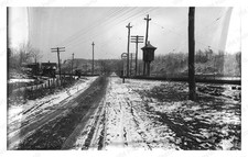 Syracuse NY 1919 Jamesville Plank Road Crossing Standard Postcard picture