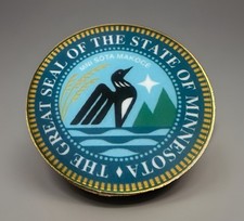 Great State of MINNESOTA STATE SEAL  Challenge Coin ·IN STOCK· ·FAST SHIPPING· picture