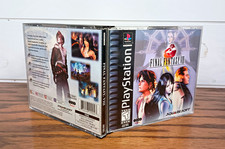 Final Fantasy 8 VIII PS1 PlayStation 1 Black Label Complete Authentic Tested picture