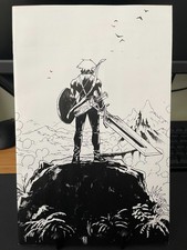 Lost Fantasy #5 - Maxi Dall'o B&W Virgin - Zelda Homage - Ltd 300 - NM RARE picture