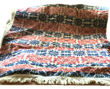 Antique 1843 Henry Miller McCutchenville Ohio Jacquard Woven Coverlet Americana picture