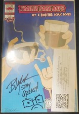 TRAILER PARK BOYS GET A F#¢*NG COMIC BOOK 1 DEVILS DUE SKETCH BLAYLOCK 2021 NM picture