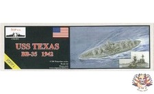 1/700 USS Texas BB-35 1942 Torch Op Resin Plastic Model picture