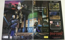 2002 BLOOD OMEN 2 Legacy of Kain Series 2-Page vintage video game PRINT AD picture