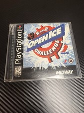 NHL Open Ice 2 On 2 Challenge PS1 Playstation 1 CIB w/ Registration Card TESTED picture