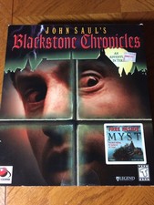 John Saul's Blackstone Chronicles PC Game - Big Box 1998 picture