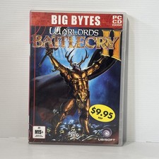 Warlords Battlecry II 2 PC Game Big Bytes Edition Ubisoft 2002 Complete VGC picture