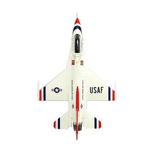 15.5cm USAF F-16 Falcon Thunderbirds Diecast Model Toy 1:100 Scale Alloy+PC picture
