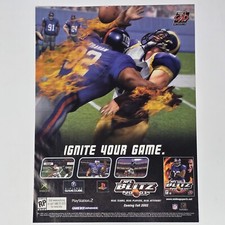 NFL Blitz 2003 PS2 Xbox GameCube GameBoy Advance Print Ad/Poster Promo Art picture