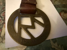 Vintage, 1980s, Marlboro, Metal & Leather Keychain.Great for your smoking friend picture