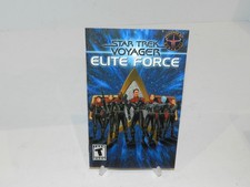 Star Trek Voyager Elite Force Sony Playstation 2 PS2 Instructions Manual Only picture
